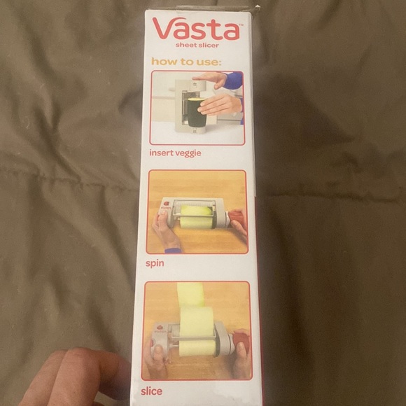 New in box, Vasta sheet slicer for veggies and fruits! Great Xmas gift! - Picture 5 of 6